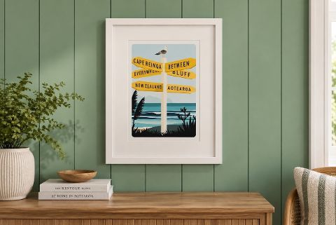 Art Print Tiki Tour
